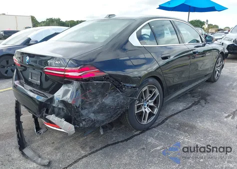 2024 BMW I5 Edrive40 из США, поврежденный, VIN WBY33FK09RCS86994